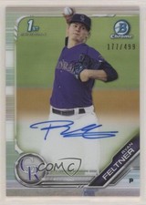 2019 Bowman Chrome Prospects Refractor 177/499 Ryan Feltner #CPA-RF Auto 0or4
