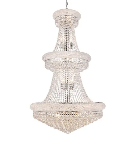 Elegant Lighting Primo 30" 32 Light Royal Crystal Chandelier - Picture 3 of 6