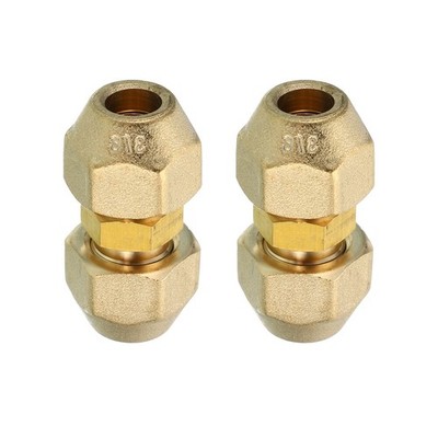 2 Set Free Welding Pipe Extension Joint Connector FIT 3/8'' 5/8'' DIA PIPE Adapter