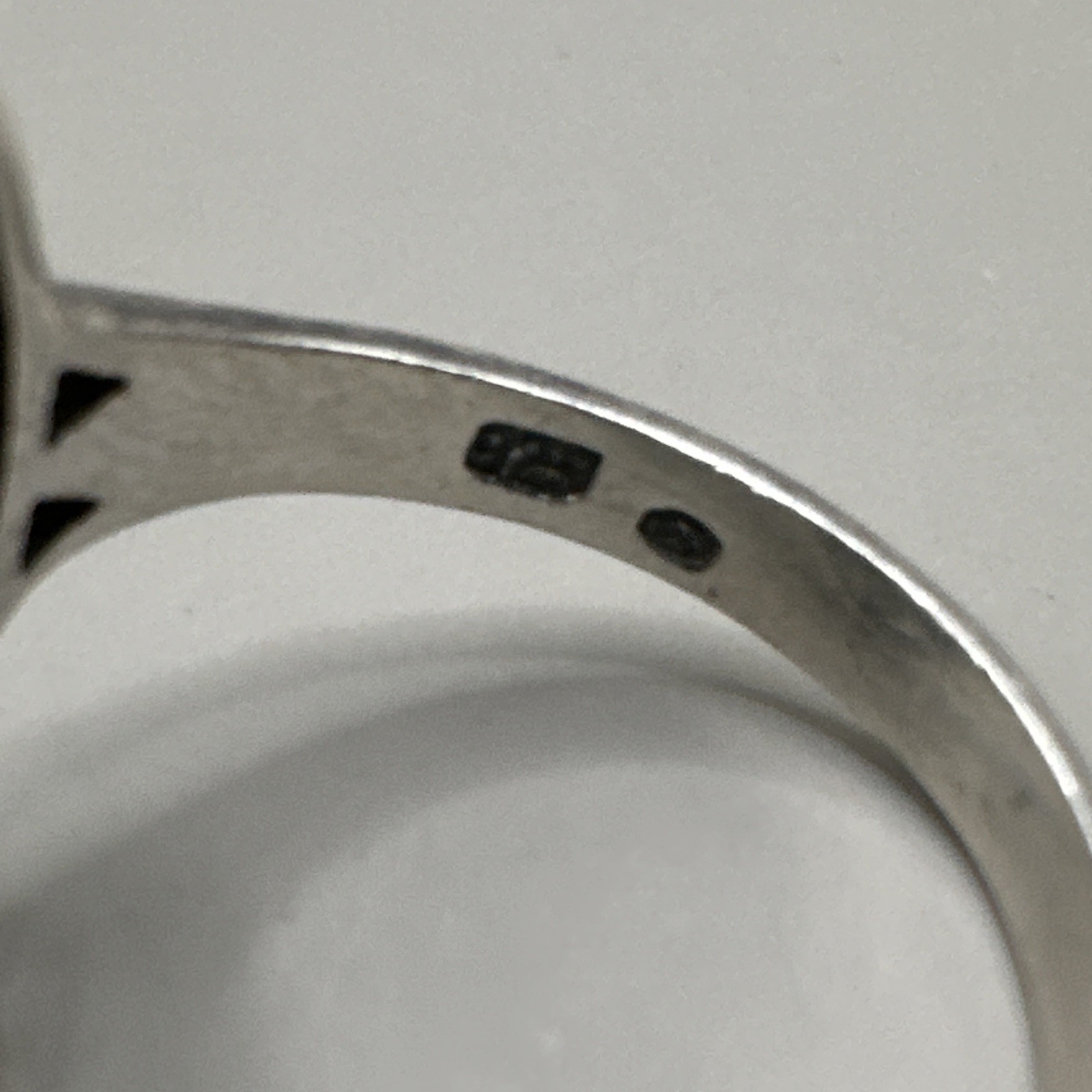 Scroll Design Open Sterling Silver Ring Size 6.5(… - image 7