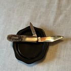 Colt CT251 Sam Colt Stag Bone Handle 2-Blade Barlow Pocket Knife — photo 1