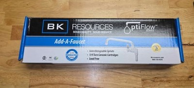BK Resources BKF-AF-8-G 8 Inch Add-On Faucet