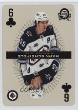 2021-22 O-Pee-Chee Playing Cards Mark Scheifele #6-CLUBS vs3