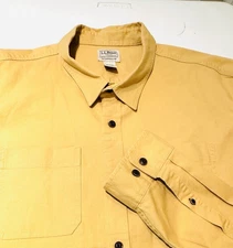 LL Bean Shirt Men 2XL Button Down Traditional Fit Two Pocket Casual Workwear EUC