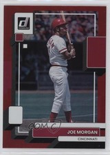 2022 Panini Donruss Holo Red Joe Morgan #159 HOF 02v3