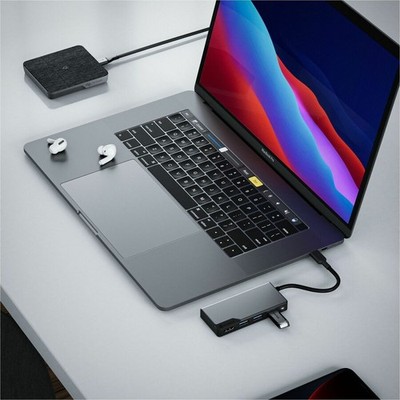 Alogic Fusion CORE 5-in-1 USB-C Hub 4K HDMI 100W PD V2