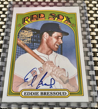 Eddie Bressoud Auto Topps Archives 2022 /72FF-EB