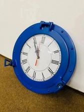 Bullaugenuhr 12 Zoll Maritim Maritim Wand Messing Schiff Dekorative Wohndeko