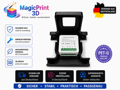 Sonoff ZBMINI Gehäuse Halterung ZG-301Z Zigbee Smart Switch Case PETG 3D Druck