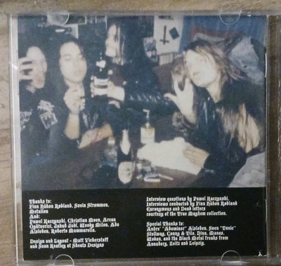 Mayhem Live in Leipzig CD Black Metal Peaceville Live Recording