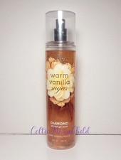 Bath Body Works Warm Vanilla Sugar Diamond Shimmer Mist 8 oz