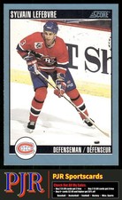 Sylvain Lefebvre 1992-93 Score Canadian #405 Montreal Canadiens