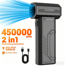 ??? 450000RPM Turbo Blower Rechargeable Fan Violent Turbofan   Brushless Motor
