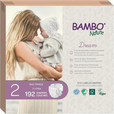 Hypoallergenic Baby Diapers, Eco-Labelled Sustainable Diapers, Enhanced Leakage