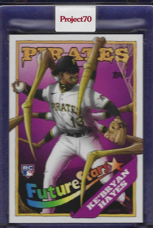 2021 Topps Project 70 1988 Topps KE'BRYAN HAYES #131 by Alex Pardee ~PR11237