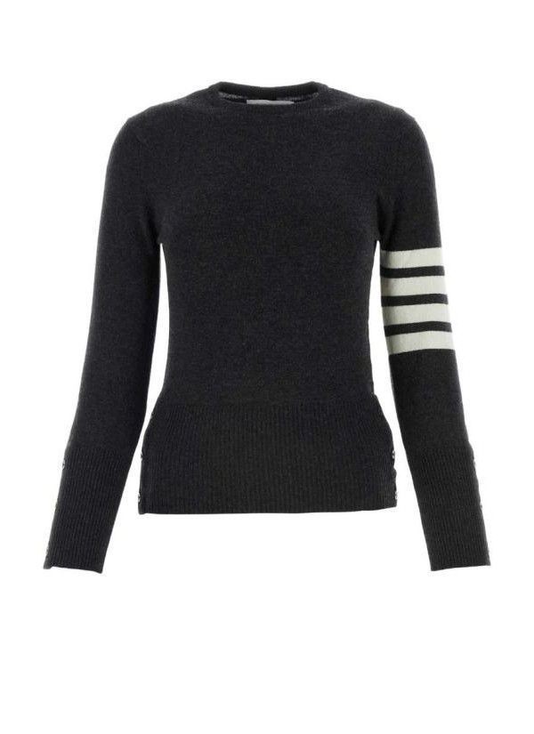 Thom Browne Classic Cashmere 4-Bar Pullover Knit 151102754 [U]