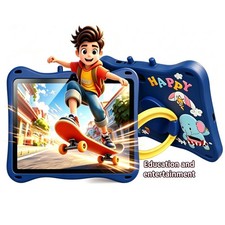 7 Inch Portable Android 13 Kids Tablet 8GB RAM 64GB ROM Educational Learning