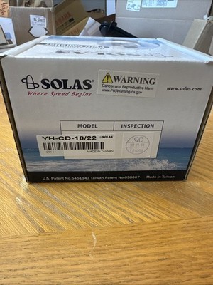 Solas YH-CD 18/22 Concord Impeller Pitch 18/22