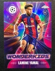 Lamine Yamal 2023-24 Topps Chrome UCC Wonderkids RC #WK-3 -zs2