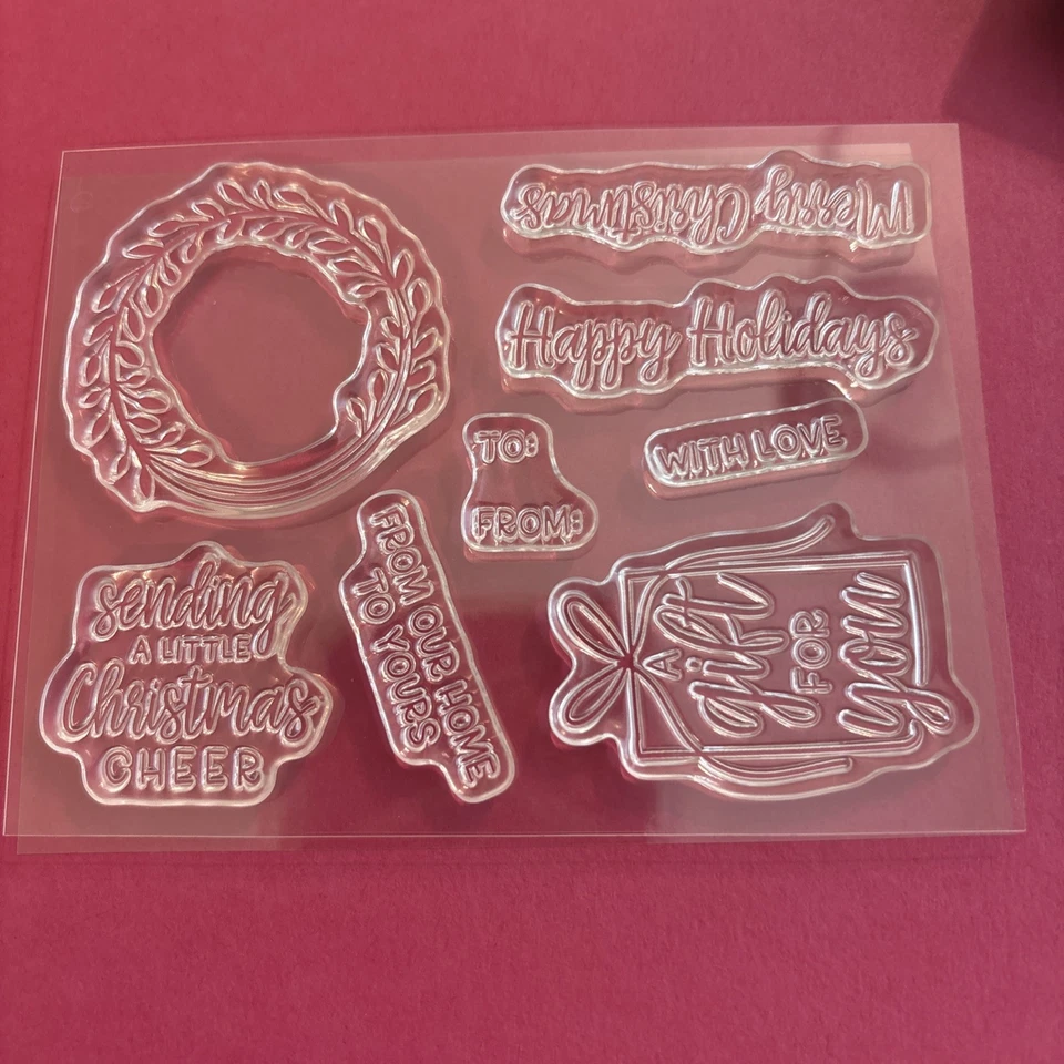 Stampin Up!  Paper Pumpkin Nov 2025 Wrapped In Cheer  Full Kit  w/ Ink & Stamps - Image 3 of 4
