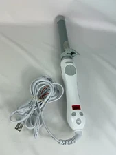 Beachwaver Pro S1 1” Rotating Ceramic Barrel Curling Iron White Mint Condition