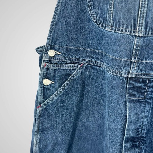 Polo Jeans Co. Ralph Lauren Denim Overalls Size Large Vintage Workwear Casual - Bild 4 von 19