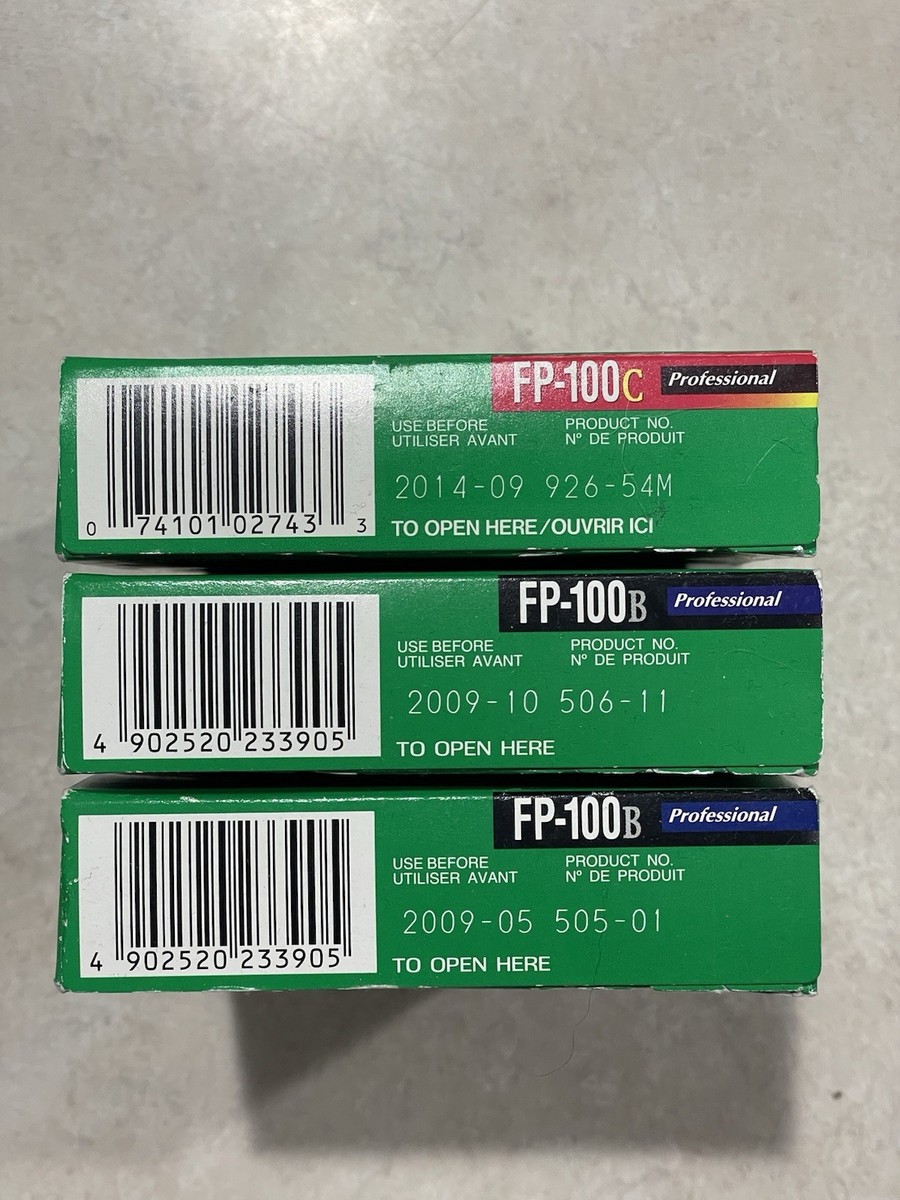 Fujifilm FP-100C FP-100B Instant Pro 3 Pack (COLD STORED) FAST