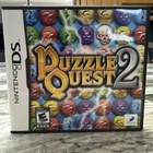 Puzzle Quest 2 (Nintendo DS, 2010) Game + Case, Manual, Authentic