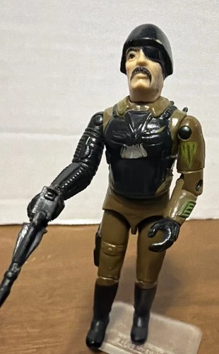 Vintage 1983 Hasbro GI Joe Cobra MAJOR BLUDD v1  Figure 100% COMPLETE ARAH -14