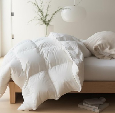 Maple&Stone Oversized King Comforter Down Duvet Insert with 8 Corner