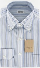 Finamore Napoli Button-Front Shirt Large FN4311