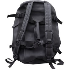 Borsone Rains Texel piccolo nero impermeabile borsa da trasporto zaino viaggio