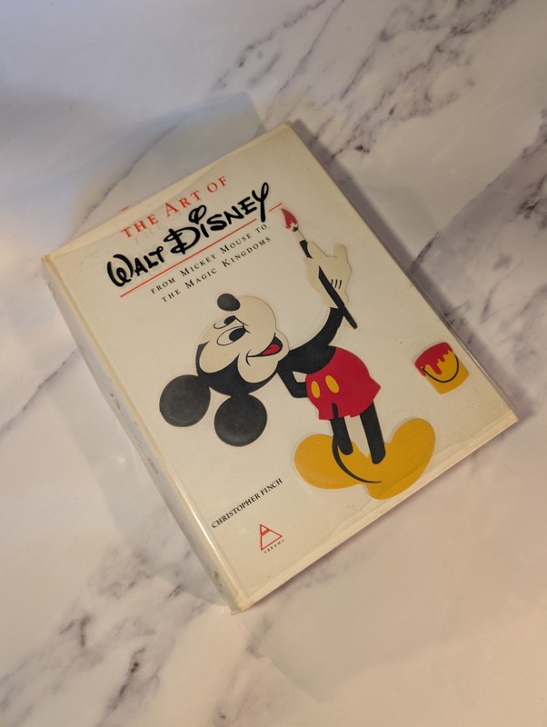Vintage 1973 -The Art of Walt Disney Book By Christopher Abrams tabletop book