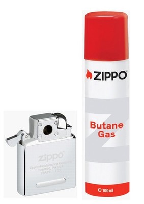 ZIPPO Pipe Insert Pfeifeneinsatz + ZIPPO Feuerzeug Butane Gas 100ml