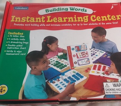 Lakeshore Instant Learning Center - BUILDING WORDS. The Fun Way To Learn!