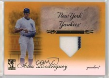 2009 Topps Tribute Relics Gold 5/25 Alex Rodriguez #77 7xr
