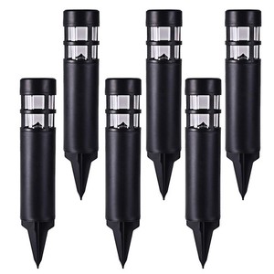 SUNWIND Solar Garden lumières extérieures LED Bollard Solar Powered Path Lighting...