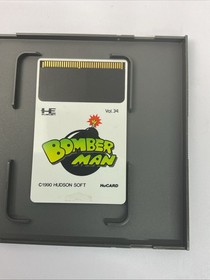 Bomberman PC Engine HuCard B Japanese Import PCE Bomber Man Japan US Seller