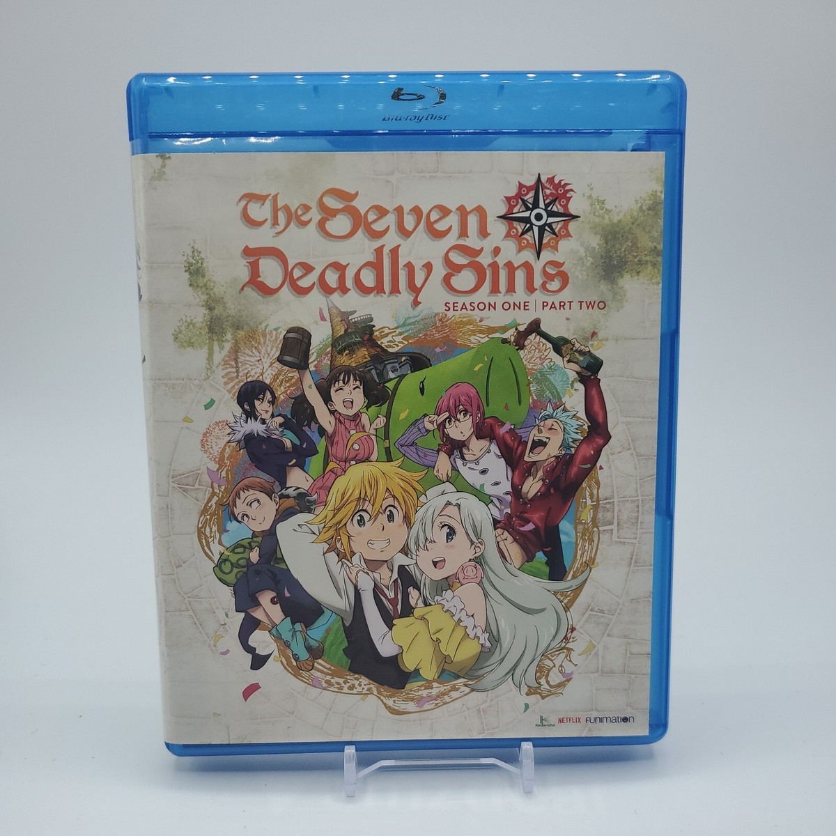 Seven Deadly Sins: Season One Part Two Blu-ray DVD Combo
