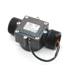 1-1/4" BSP 1-120L/min Water Flow Meter Sensor Flowmeter Water Control