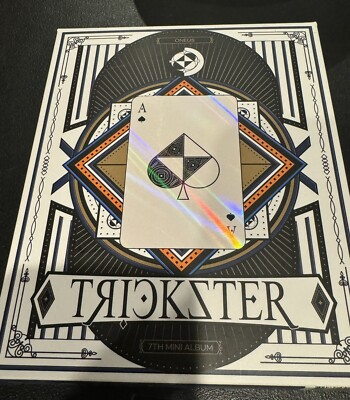 KPop Oneus Trickster 7th Mini Album Poker Version Card Board