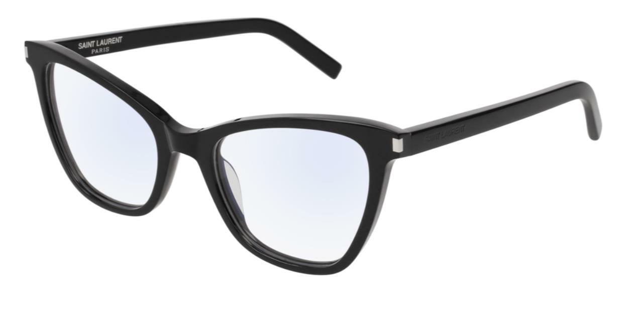 Occhiali da vista donna Saint Laurent SL 219 001 neri occhio di gatto