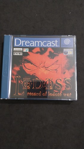 LODOSS RECORD OF LODOSS WAR SEGA DREAMCAST PAL UKV GEBRAUCHT KOMPLETT SCHÖN