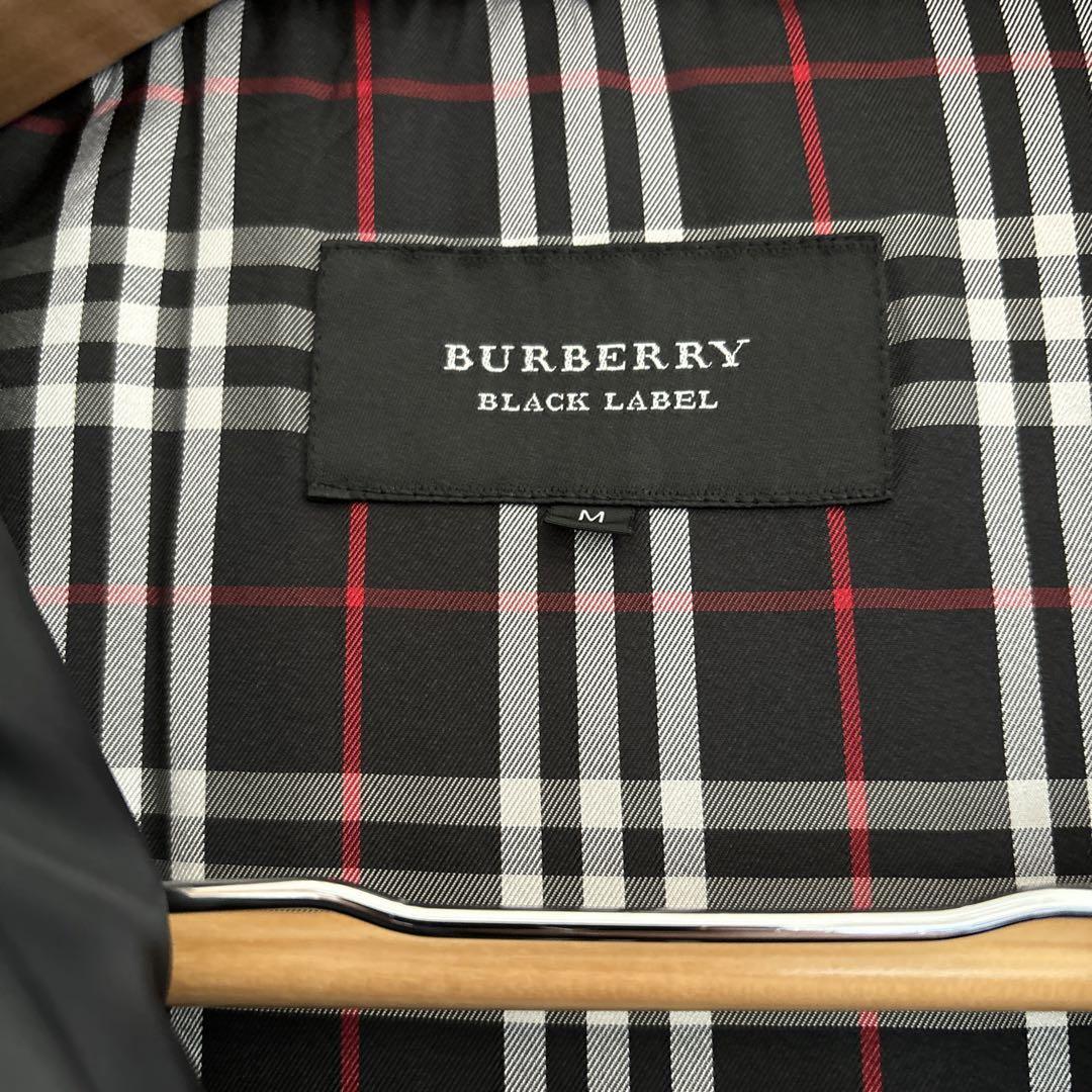 Burberry Black Label Long Coat Nova Check Polyester Size M For Men thumbnail 4