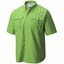 Chemise De Pêche Columbia PFG Homme - Manches Courtes - Vert - Taille 2XL