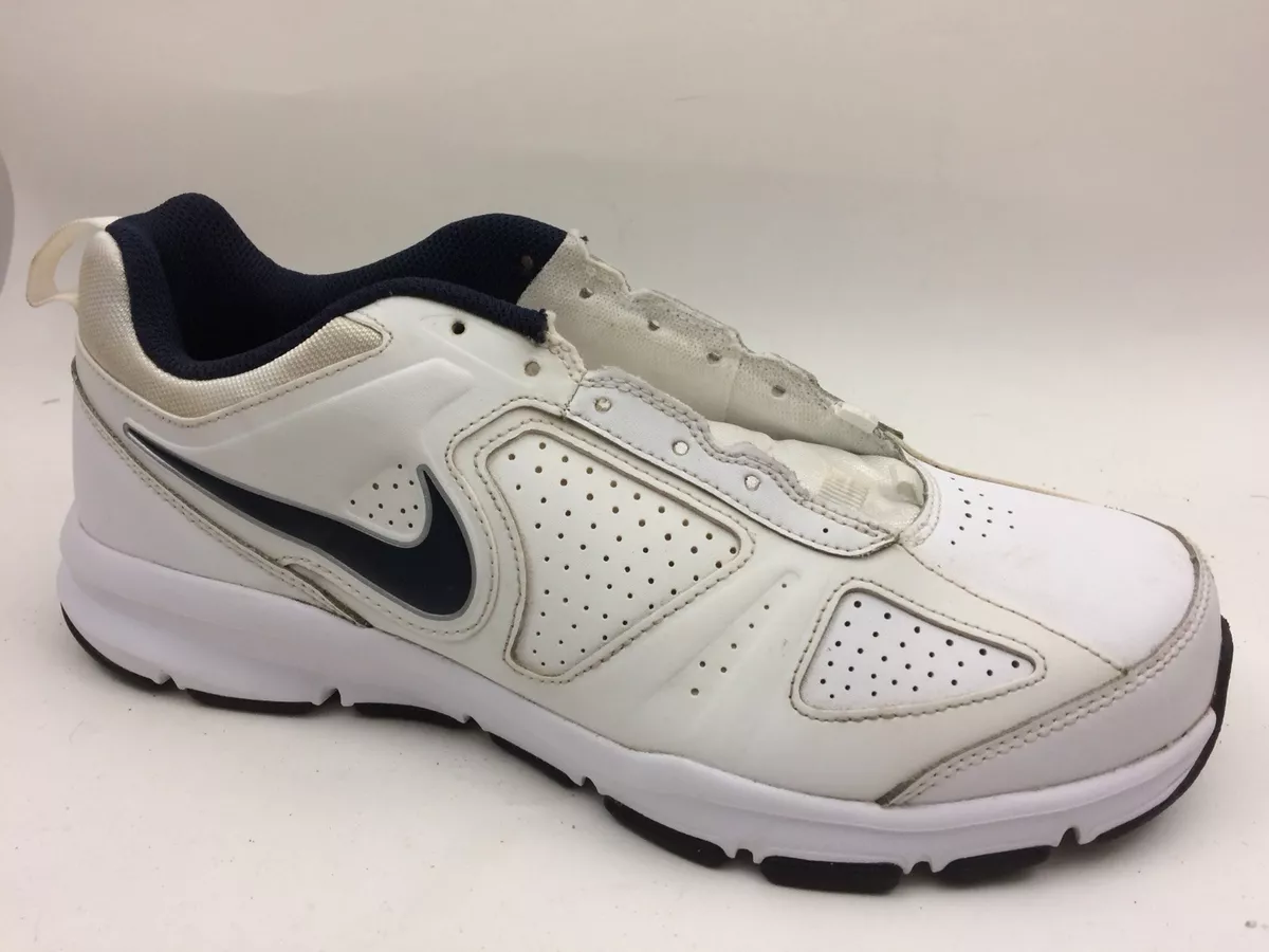 NIKE T-LITE XI Mens 10 M White Black Casual Trainers Shoes Sneakers | eBay