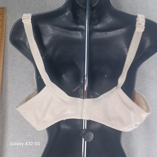 Cacique Beige Cotton Boost Plunge Underwire Bra Lane Bryant 42C - Picture 10 of 12