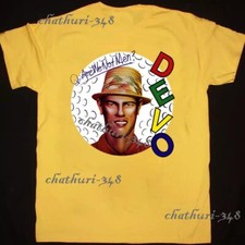 Hot Devo Are We Not Men A We Are Devo Yellow Singer Shirt S-4XL