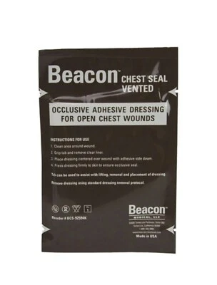 Chest Seal Beacon, Thoraxverletzung, NATO, Bundeswehr, Militär, TCCC, Medic