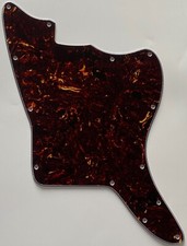 For Fit Fender US Jazzmaster Blank Style Guitar Pickguard 4 Ply Brown Tortoise